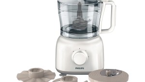 Robot de bucatarie Philips HR7627/00, 650 W, Bol 1.5 l, Alb