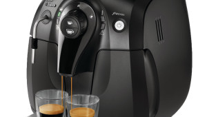 Espressor automat Philips Saeco Xsmall HD874319, Dispozitiv spumare, Rasnita ceramica, Autocuratare, 15 Bar, 1 l, Negru