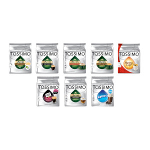 Capsule Jacobs Tassimo, Family pack, 8 pachete