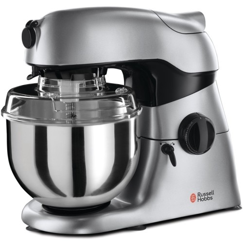 Robot de bucatarie Russell Hobbs Allure 18553-56, 800 W, Bol 4.6 l, Blender 1.25 l, Argintiu