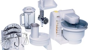Robot de bucatarie Bosch MUM4655EU, 550 W, 1 l blender, masina de tocat carne, alb