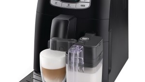 Espressor automat Philips Saeco Intelia HD875319, Dispozitiv spumare, Functie Cappuccino, Rasnita ceramica, Autocuratare, 15 Bar, 1.5 l, Negru