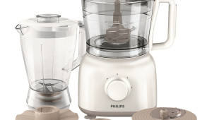 Robot de bucatarie Philips HR762800, 650 W, 1 l blender, 1.5 l bol, Alb