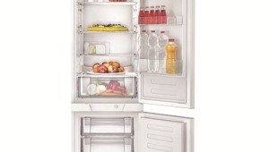 Combina frigorifica incorporabila Hotpoint-Ariston BCB33AA, 271 l, Clasa A+, H 185.4 cm, Alb