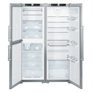 Liebherr SBSes 7353 review, pret, pareri, opinii side by side interior