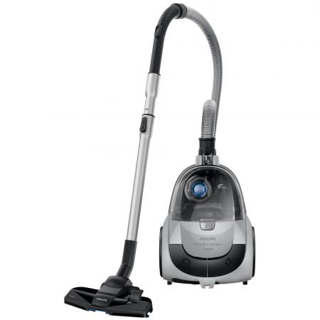 Samsung VCC43Q0V3B, Aspirator fara sac, 1.3 l, 850 W, Air Track, Tub telescopic, Albastru