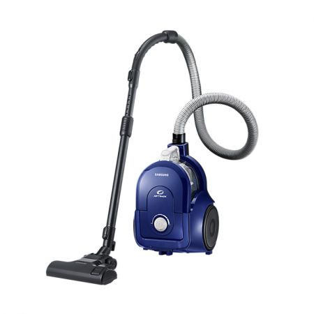 Samsung VCC43Q0V3B, Aspirator fara sac, 1.3 l, 850 W, Air Track, Tub telescopic, Albastru